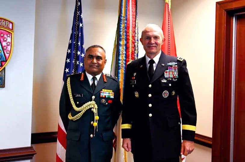 सेना प्रमुख जनरल पांडे ने अमेरिकी समकक्ष के साथ उच्च स्तरीय चर्चा की