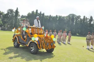 रेल पहिया कारखाने में उत्साह के साथ मनाया गया स्वतंत्रता दिवस